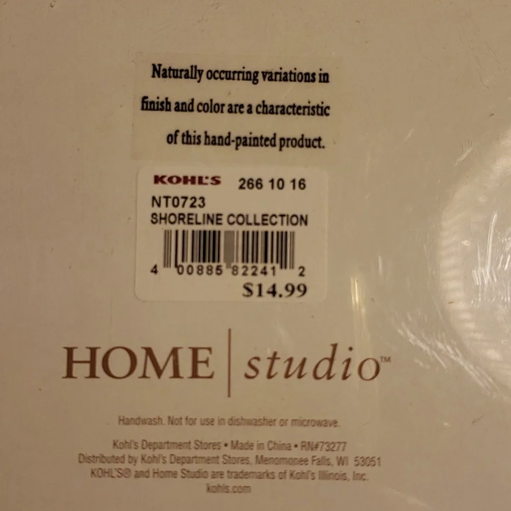 HOME studio hand painted light house spreaders